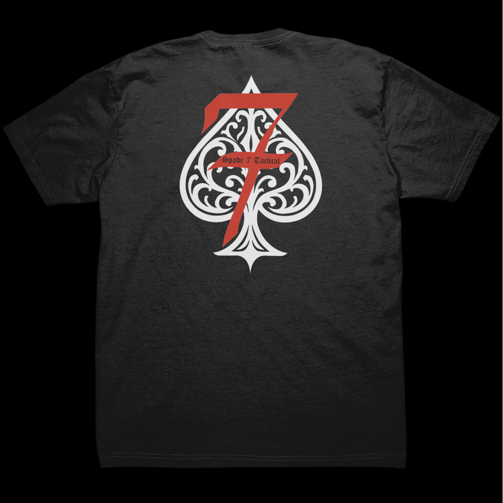 S7T T-Shirt (Black) Spade 7 Tactical
