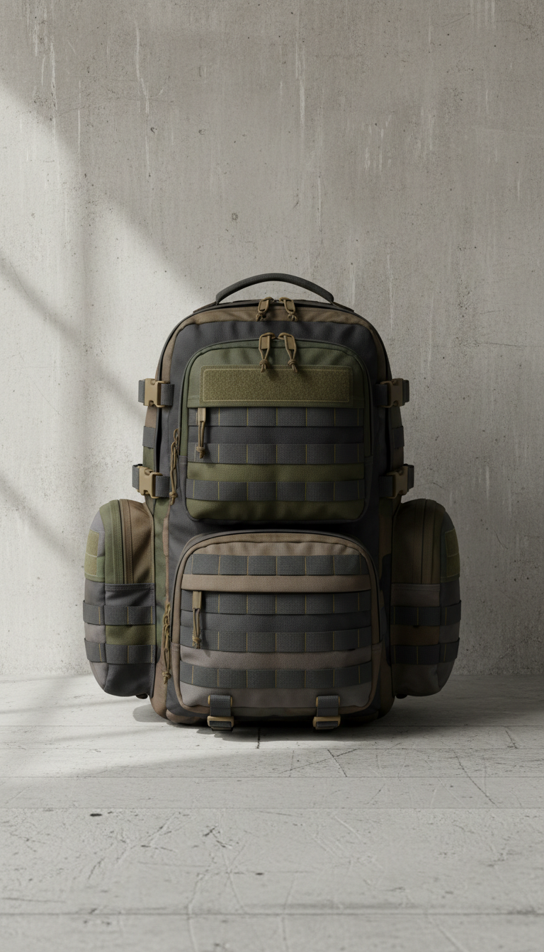 Modular Ballistic Nylon Field Backpack Spade 7 Tactical
