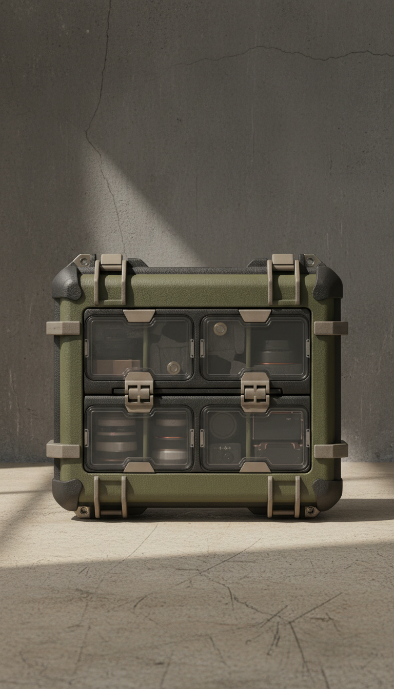 Impact-Resistant Hard Shell Equipment Case Spade 7 Tactical