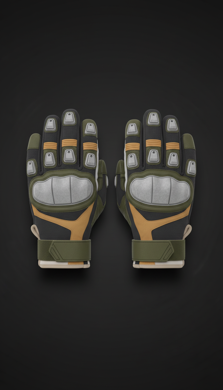 Reinforced Field Gloves Kevlar Stitching Spade 7 Tactical