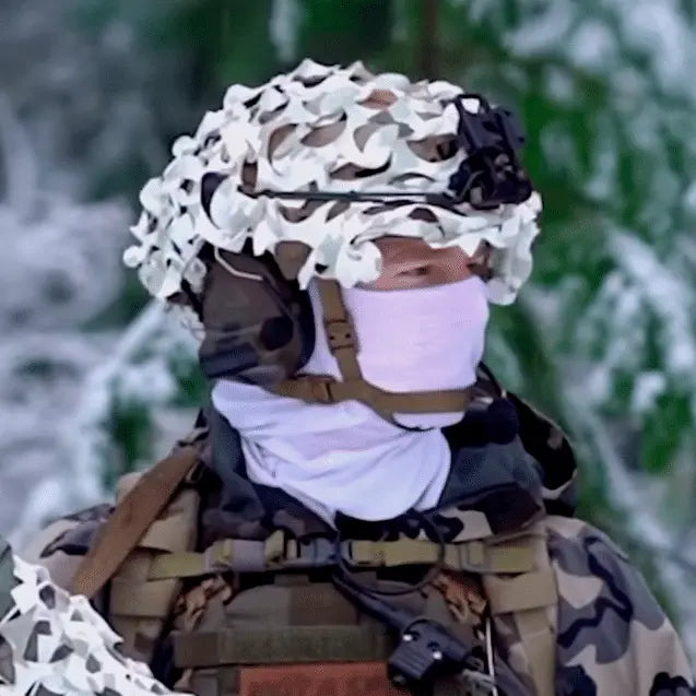 Augmento Helmet Ghillie Cover Gen II - Spade 7 Tactical