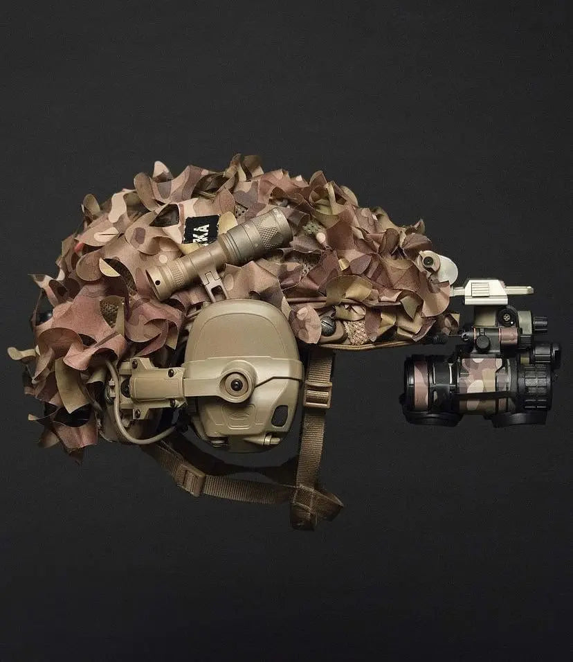 Augmento Helmet Ghillie Cover Gen II - Spade 7 Tactical